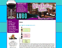 Tablet Screenshot of lubowines.com